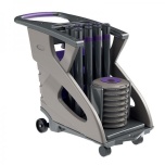 Skipper Q Purple Unicart - includes 8 Skipper Q post & base units