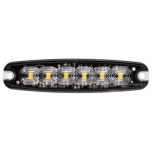 Pindvilkur 6xLED SLIM 12/24V, kollane