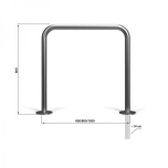 Wide Hoop Bike Rack