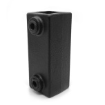 Tüüp 8, Klamber jätkamiseks, must 25x25mm