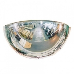 Spherical mirror for indoor 1/2 dome, 180 degrees