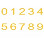 PermaLEAN põrandakleebis "Number 0-9"
