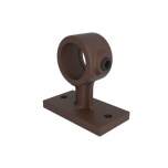 Tüüp 34 Vintage-pruun, Käsipuu tugi klamber Ø33,7 mm