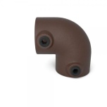 Tüüp 6 Vintage-pruun, Nurkklamber 90° Ø26,9 mm