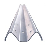 Põrkepiirde latt, A-profiil, W306x2,3mm L=4300mm 