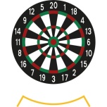 Dartboard game