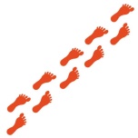 Footprint-Feet, 5 pairs