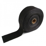 Temporary road line masking tape, black, W120mm, 100m