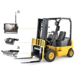 Camera system for forklift, wireless