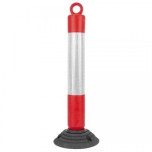 Signpost and beacon for traffic 800x100mm with rubber base (SE02300)
