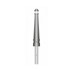 Flex pole cone Ø130 conical H=800 grey, removable