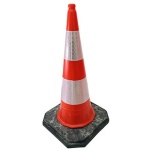 Foot cone 100 cm rubber base