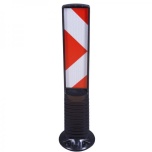 Flex Delineator Bollard - 120mm, H=750 mm, black