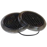 360 flat LED strobod, 2 tk komplektis, 12-24v