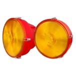 360 power LED strobod, 2 tk komplektis, 12-24v