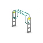 Horizontal Ladder, Outdoor Fitness