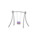 Futura Single Swing Set with Baby Seat