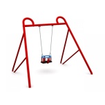 Single Swing Set with Baby Seat