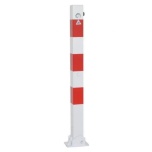 Barrier post 70x70 H900mm, foldable, with triangular lock