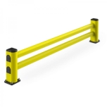 PVC guardrail LM ø150 L2400 h500 mm 