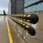 Speed bump "LONG" 56 middle element black Speed bump "LONG" 56 middle element black