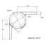 Type 57, Collar Plate Double Side 90° Ø48,3mm Type 57, Collar Plate Double Side 90° Ø48,3mm