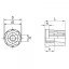 Adapter torule Ø48.3 mm ja M16 keermele