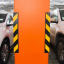 Rubber corner guard 785x90x90 mm