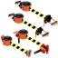 Skipper XS unit (Orange with black/yellow tape)