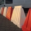 Plastic barrier, fillable with water/sand TRAD H800