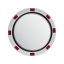 Stainless steel traffic mirror