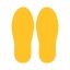 Floor sign "Boots" 300 x 120mm (5 pairs)