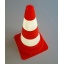 Cone 50cm red/white