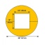 Column protection 460x460mm h1100 mm