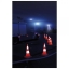 Foldable safety cone 75cm with LED