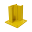 wooden protective  barrier corner element h200 mm