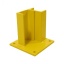wooden protective  barrier corner element h200 mm
