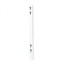 Plastic post for temporary traffic sign 60x60x3, L = 1500mm, white (with milled holes)