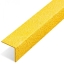 Anti-slip edge profile 1000x55x55mm, yellow 