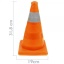 Traffic cone with reflector signaling and beacon 41 cm foldable (SQ05100)