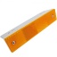 Road reflector 18 x 180 mm. Orange metal wall catchers