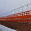 Orange fencing h=200mm, 50 m