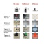 Flex pole cone Ø80 H=1000 - orange - tape4x150mm white