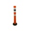 Flexible post, orange Ø80 H750mm , removable