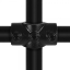 Type 22 Black, Two Socket Cross
