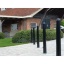 Conical ornamental bollard Ø102/76mm