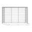 Steel Football Goal Gate, In-Ground Mount - 300 x 200 cm