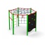 Hexagonal multifunctional climbing frame