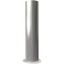 Stainless steel bollard with base plate Ø204mm