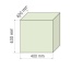 3D Rubber Cube 400x400x400 (SBR)